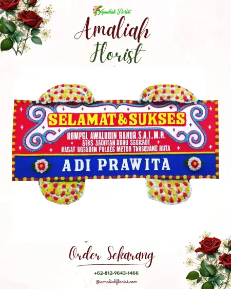 Papan Bunga Ucapan Selamat Sumerta Kaja